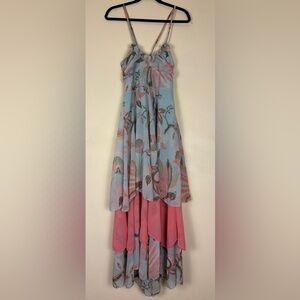 H&M Pastel Floral‎ Maxi Dress